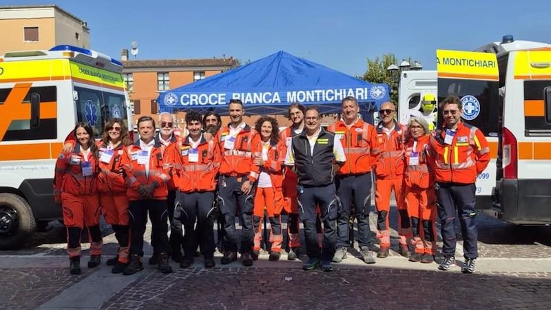 Montichiari, oltre 80 persone alla prova per salvare vite con Croce Bianca