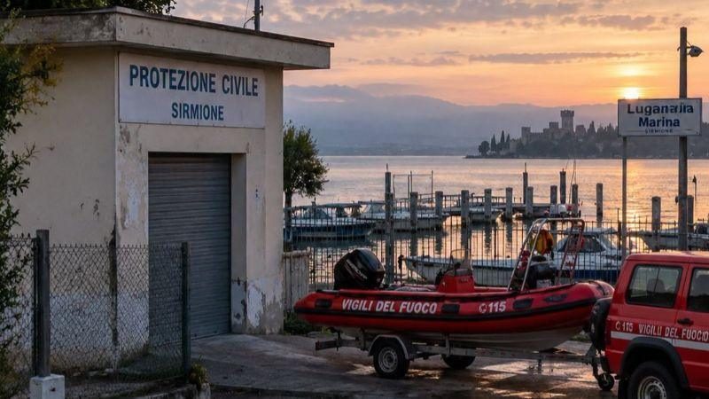 Sirmione, l’ex sede della Protezione civile può diventare una base dei Vigili del fuoco sul Garda