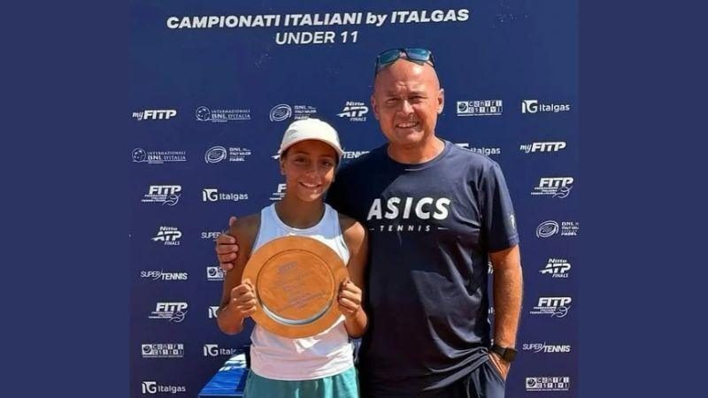 Castelnuovo del Garda, Aria Faccincani è vicecampionessa italiana Under 11