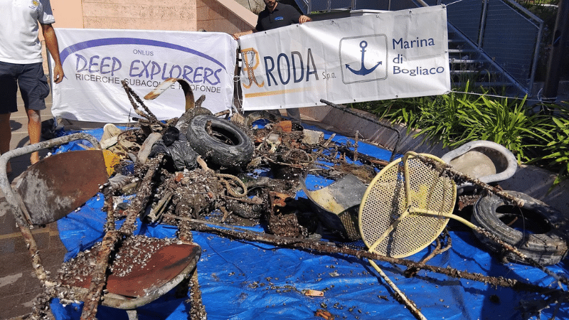 In quarantadue nei fondali di Gardone Riviera per prendersi cura del Garda