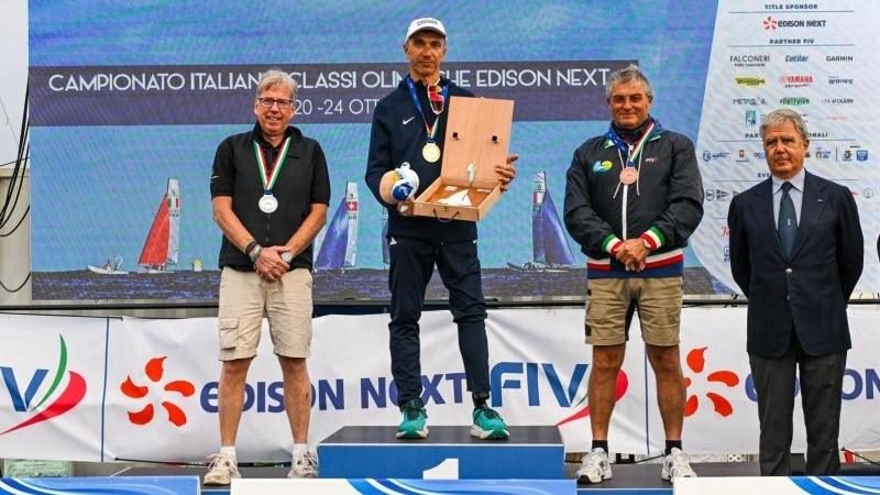 Salò: vela, Antonio Squizzato conquista a Napoli il suo undicesimo titolo italiano